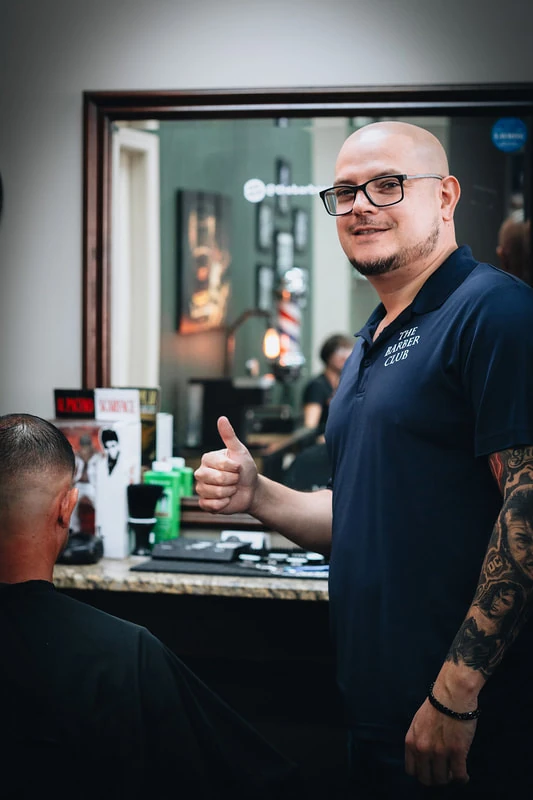 Fresh cut at The Barber Club