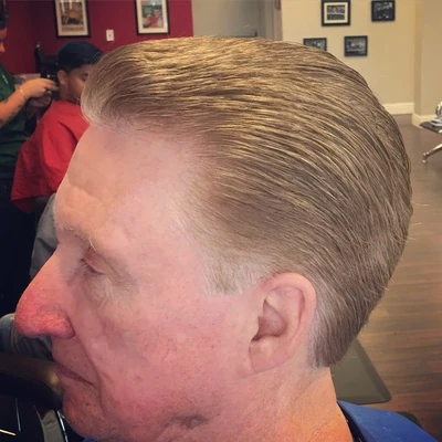 Styled cut at The Barber Club
