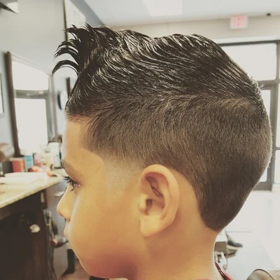 FoHawk with Bald Taper — The Barber Club